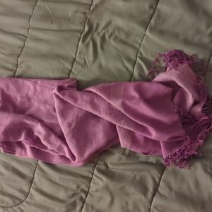Purple scarf